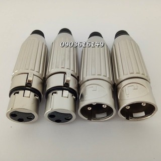 4 jack canon đực + cái chuẩn hàng loại 1
