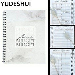 YUDESHUI Công cụ lập kế hoạch ngân sách 12 tháng, Sách lập kế hoạch ngân sách bất cứ lúc nào bắt đầu không ngày, Sổ tay lập kế hoạch ngân sách Sổ tay ngân sách Nhà tổ chức tài chính hàng tháng