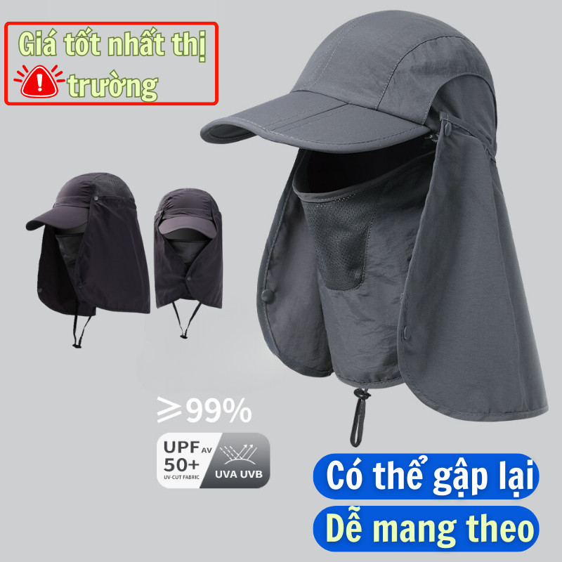 Mũ Chống Nắng Chống Tia UV Joful Home Nón Lưới Trai Thiết Kế Độ Che Phủ Tốt Ngoài Trời, Phụ Kiện Dã 