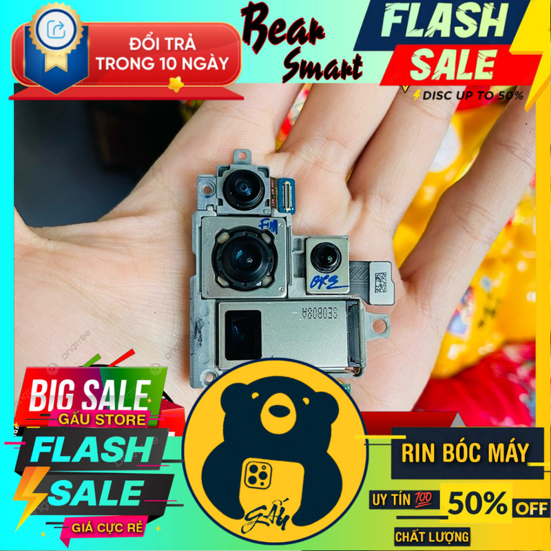 Bộ Camera Sau Samsung S20 Utral /  S20 Utral 5G Rin Bóc Máy / G988B G988U G988N G988F G988 S20U  S20
