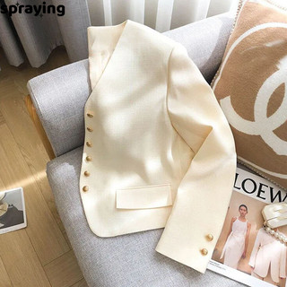 spraying áo nữ blazer áo vest nữ   Korean INS New Style Popular WFK24415QP 19Z240507