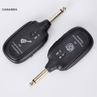 Canamek Hệ Thống Đàn Guitar Không Dây Tích Hợp 4 Kênh Bộ Phát Guitar Không Dây Cho Đàn Guitar Điện Bass Violin Đàn Guitar Điện Mới