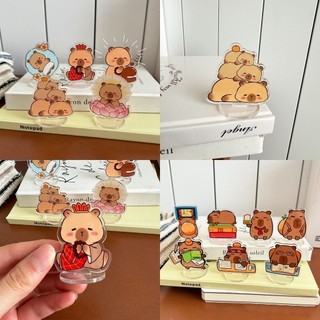 Hoạt Hình Capybara Búp Bê Acrylic Để Bàn Trang Trí Đồ Trang Trí Để Bàn Quà Tặng Sáng Tạo Sinh Viên