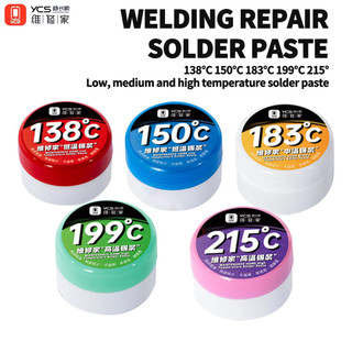 Ycs bảo quản home dán hàn nhiệt độ cao trung bình thấp 138°c 150°c 183°c 199°c 215°c cho công cụ hàn sửa chữa hàn