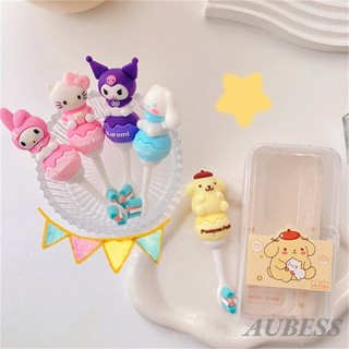 Bàn Chải đánh Răng Trẻ Em Sanrio Bàn Chải đánh Răng Lông Mềm Hoạt Hình Nhỏ Cho Bé Bàn Chải đánh Răng đồ Hoạt Hình Kuromi Hello Kitty Cinnamoroll