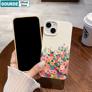 Gourde Ốp lưng Iphone hàn quốc coquette đẹp hoa Họa Tiết Ốp Điện Thoại Silicon Mềm Cao Cấp Chống Sốc Cho Iphone 15 14 12 13 11 Pro Max IP 7 8 Plus Iphon X XS XR XsMax