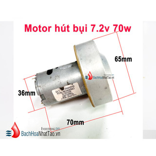 Motor máy hút bụi 7.2v 70w motor 540