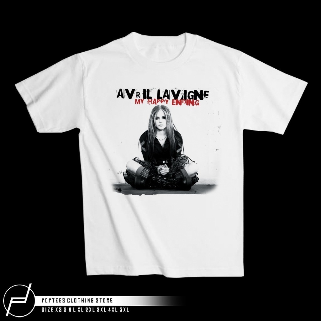 AVRIL LAVIGNE BAND 1 ÁO THUN COTTON UNISEX GRAPHIC IN XS - 5XL TEE