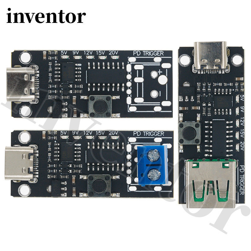 Bảng Mạch Kích Hoạt Sạc Nhanh QC PD 100W 5A 5V 9V 12V 15V 20V