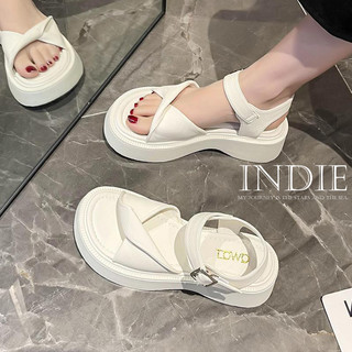 INDIE dép nữ dép bánh mì  2024 HOTSALE Giày lỗ bánh mì dễ thương Lịch lãm Êm ái Chống thấm nước Thoải mái FDL2440OV7 20Z240517