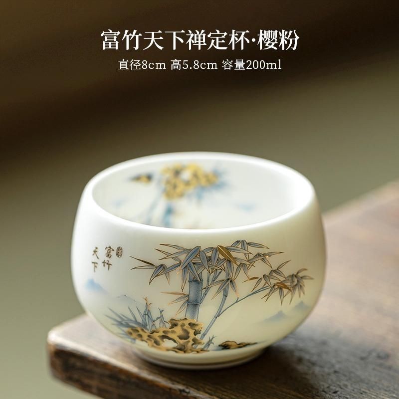 Chén Sứ Đức Hóa Men Ngọc (Chén Chủ 150ml)