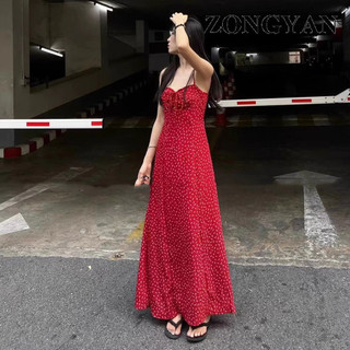 ZONGYAN váy Đầm váy nữ body đầm Vintage Phong cách Korean Xu hướng WLQ24518SK 22Z240527