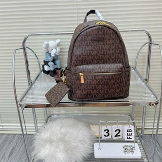 🌈Balo Da Đeo Vai Nam Nữ Đi Học SiZe 40 Hàng  Chất Liệu Da PU Chống Thấm Nước Họa Tiết Chữ mk luôn  SẴN HÀNG