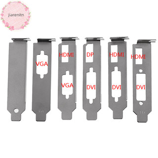Jiarenitn Low Profile Adapter DVI VGA Cổng Cho Thẻ Video Đồ Họa Nửa Chiều Cao vn
