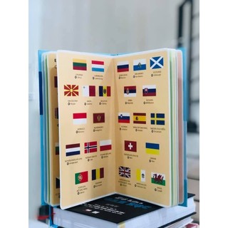 Sách : 198 Flags - Quốc kỳ các nước