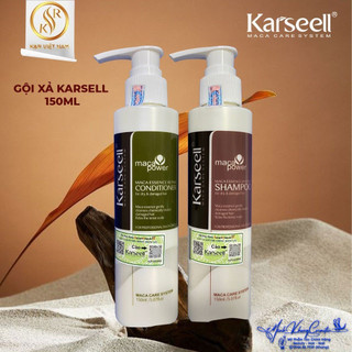 Bộ gội xả phục hồi Karseell Maca Essence siêu mềm mượt 150mlx2 ( set du lịch ) - MK