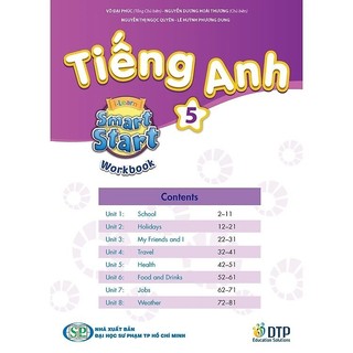 Sách Tiếng Anh 5 I-Learn Smart Start - Workbook (2024)