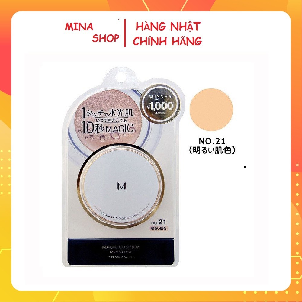 Phấn nước Misha Magic Cushion Nhật Bản (màu 01) chính hãng