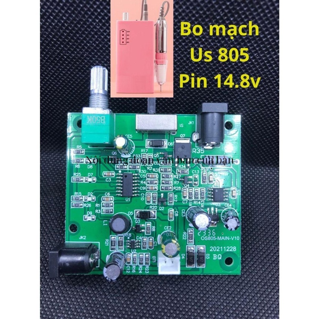 Bo mạch us 805 máy mài nail