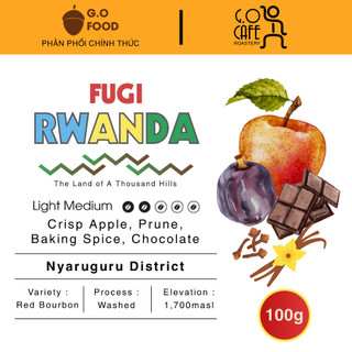 Specialty Coffee, Cà phê đặc sản Rwanda Nyaruguru Fugi Washed - G.O Cafe Roastery