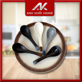 Muỗng Ăn Cơm Chất Liệu Sứ Cao Cấp Muỗng Ăn Canh Tiện Ích Dụng Cụ Nhà Bếp Anh Khôi Home