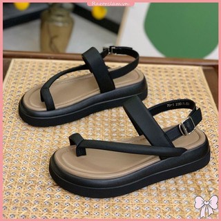 Giày sandal cover mũi đi biển mặc ngoài chống trơn trượt tính khí mùa hè
