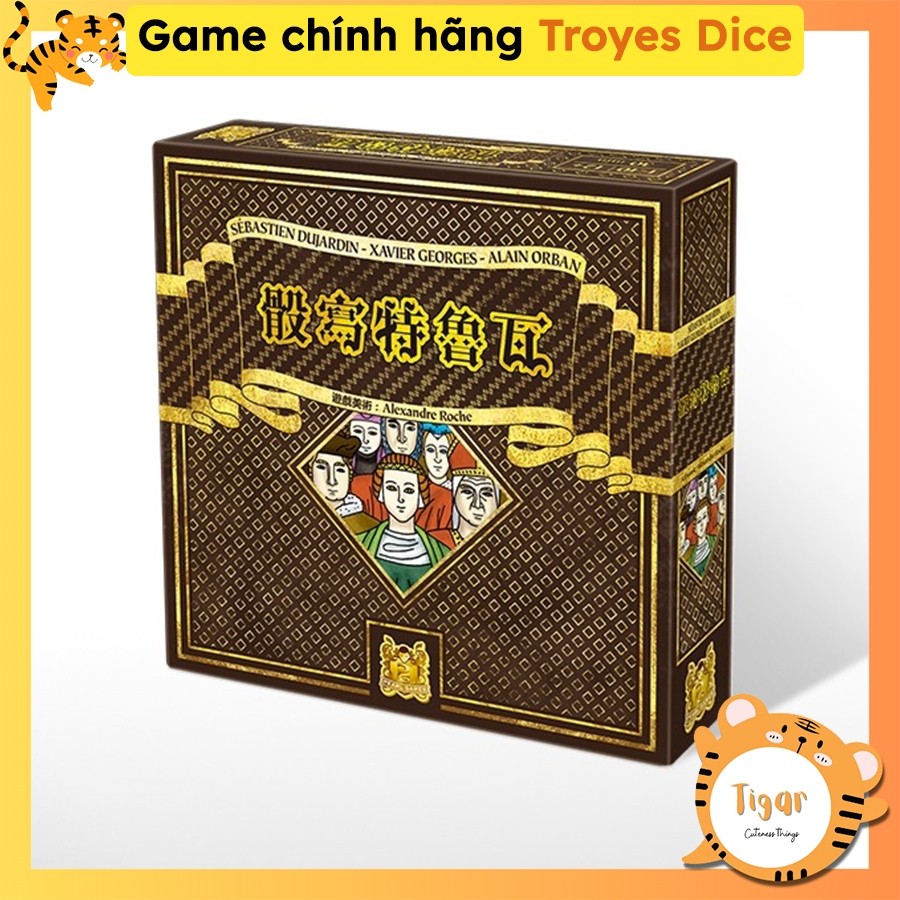 Boardgame Troyes Dice Game Chính Hãng Roll Write Tigar