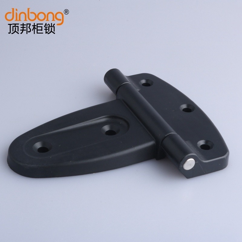 CL108 Nhựa Đen Bản Lề Máy Công Nghiệp Thiết Bị Hộp Bản Lề Cửa PA Nylon Tam Giác Trang Gấp AQJZ