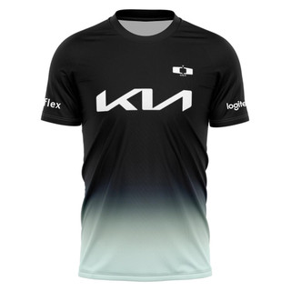 Dplus KIA Team 2024 Jersey Thời Trang Hàn Quốc Câu Lạc Bộ Thể Thao Điện Tử Đồng Phục Áo Thun Nam