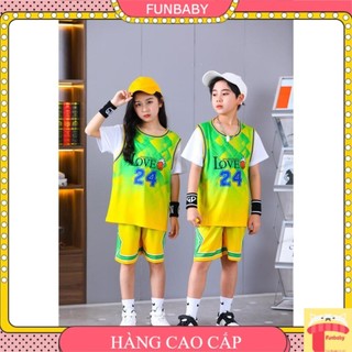 Bộ thể thao cho bé size đại 8-16 tuổi in chữ và số hàng Quảng Châu cao cấp