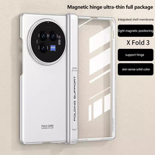 Ốp Điện Thoại Bảo Vệ Toàn Diện Cho Vivo X Fold3 Bảo Vệ Ống Kính Máy Ảnh Vỏ Điện Thoại PC Cứng Có Phim Cường Lực