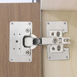 Chu 4 Bản Lề Cửa Tủ Bản Lề Thép Không Gỉ Bản Lề Sửa Chữa Tấm Bản Lề Dụng Cụ Cho Nội Thất Tủ Cửa Sổ Ngăn Kéo Sửa Chữa