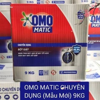Bột giặt OMO Matic 9kg chuyên dụng Dành cho máy giặt cửa trước,cho nhà hàng khách sạn