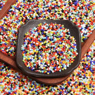 500-100 Chiếc 2-4 Mm DIY Cho Séc Mặt Dây Chuyền Thủy Tinh Trang Sức Làm Rời Hạt Vòng Cổ Vòng Tay Màu Trơn