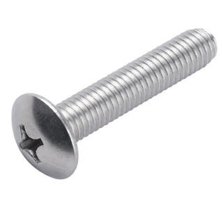  A4-80 Phillips Đầu Nấm Vít Đầu Ô Lớn Thép Không Gỉ SUS316 Vít Đầu Phẳng Lớn M3M4M5M6M8