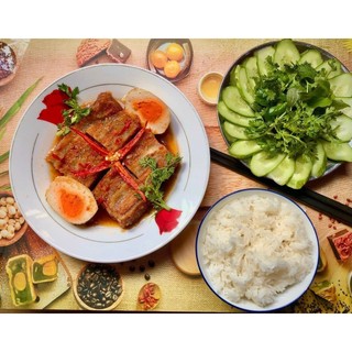 THỊT KHO TRỨNG CHAY PHƯỚC HẢI 500G [ HÀNG LẠNH CHỈ GIAO HCM ]