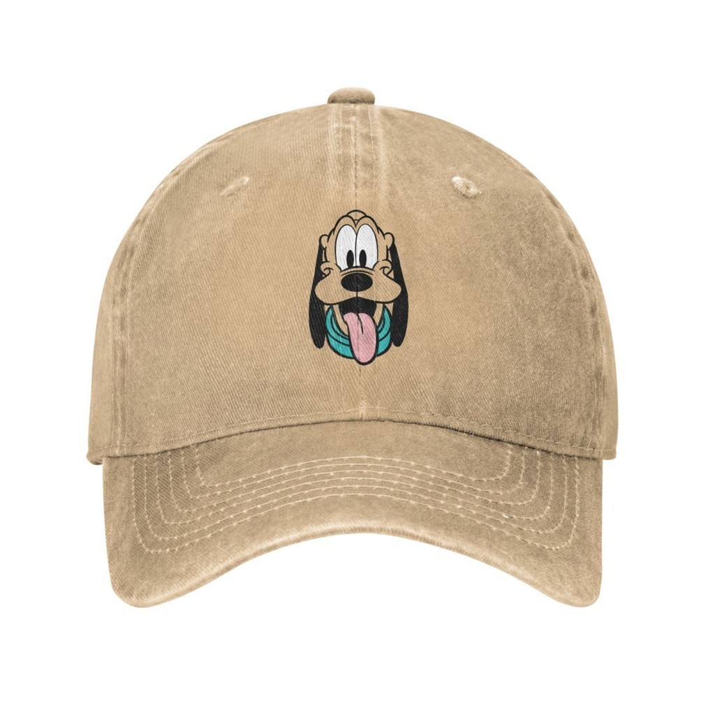 Disney Pluto Happy Face Snapback Cap Vụ nổ mùa hè