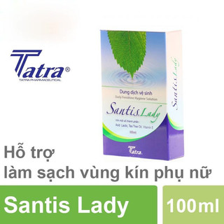  Dung dịch vệ sinh phụ nữ Santis Lady (Chai 100ml)