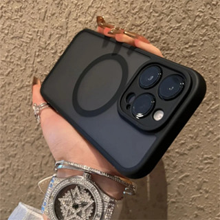 Ốp Từ Tính Mờ Sang Trọng Cho Realme 12 11 10 Pro + V30 V25 GT Neo 2 Pro 3 2T 8 Pro V13 C21 V11 Armor Vỏ Điện Thoại Sạc Không Dây Khung Mềm + Ốp Lưng Cứng