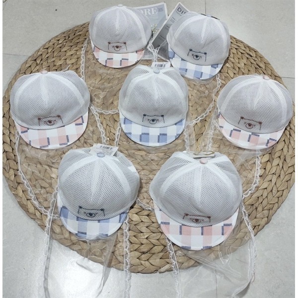 Mũ lưỡi trai có vành cho bé