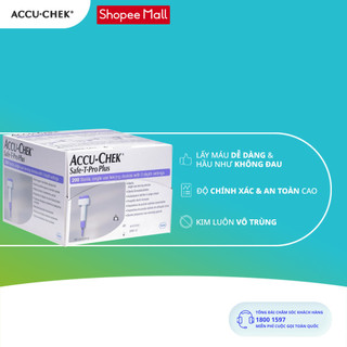Thiết bị lấy máu đã có kim accu-chek® safe-t-pro plus