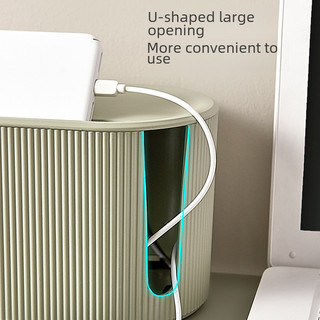 Hot Sale#Patch Panel Storage Box Data Cable Socket Power Strip Power Supply Cord Manager Power Strip Line Concentration Artifact Wire Finishing Box4jua