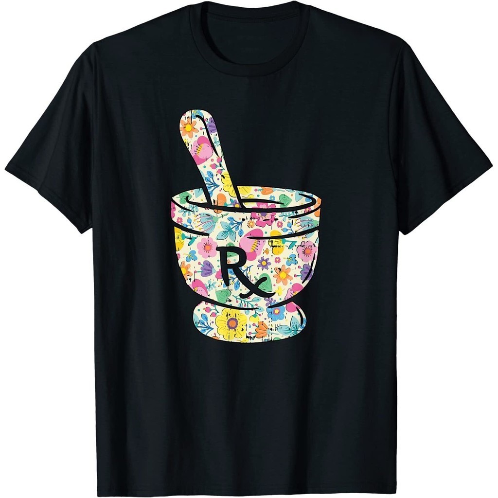 Áo thun dược phẩm vui nhộn Pestle và Mortar Pharmaci Usa