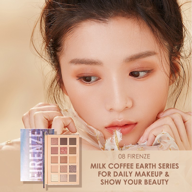 Ảnh 6 của Bảng phấn mắt FOCALLURE 15 màu tông da trang điểm màu tự nhiên cho mắt lâu trôi 17.25g FA-100