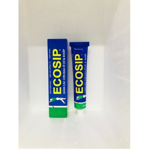 Kem Ecosip , Gel Bôi GIảm Đau, Bong Gân, Bầm Tím