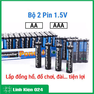 Pin AA/AAA điện áp 1.5V