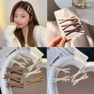  Kẹp tóc mái mỏ vịt Alara By Love cặp bấm mái nữ đẹp vintage Hàn Quốc màu trơn hottrend 2024 