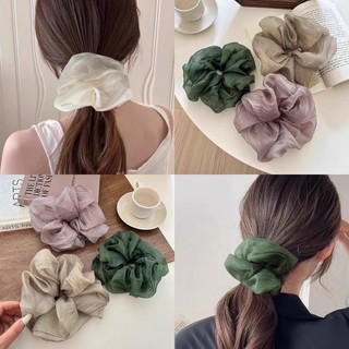 Dây buộc tóc buộc tóc cột tóc dây cột tóc scrunchies đồ cột tóc phụ kiện tóc dây buộc tóc ruột lớn họa tiết lớn bóng buộc tóc cổ tích ngọt ngào phù hợp với cô gái nhật bản nàng tiên cá hàn quốc