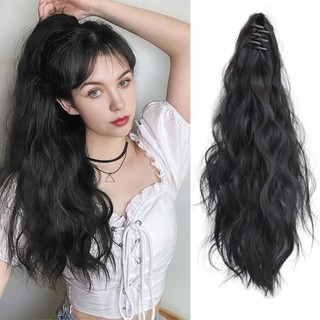 Kẹp Móng Vuốt Dài Trong Sóng Đuôi Ngựa Phần Mở Rộng Tóc Tổng Hợp Cho Nữ Bé Gái Cho Tiệc Hàng Ngày Sử Dụng Phụ Kiện Tóc
