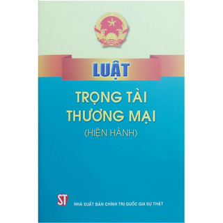 Sách - Luật trọng tài thương mại